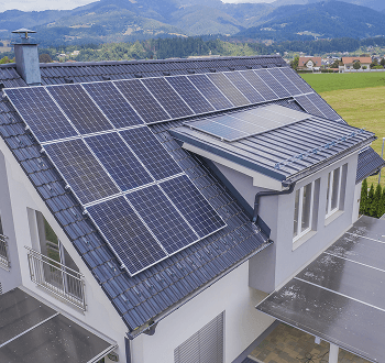 Ground mounted solar panels